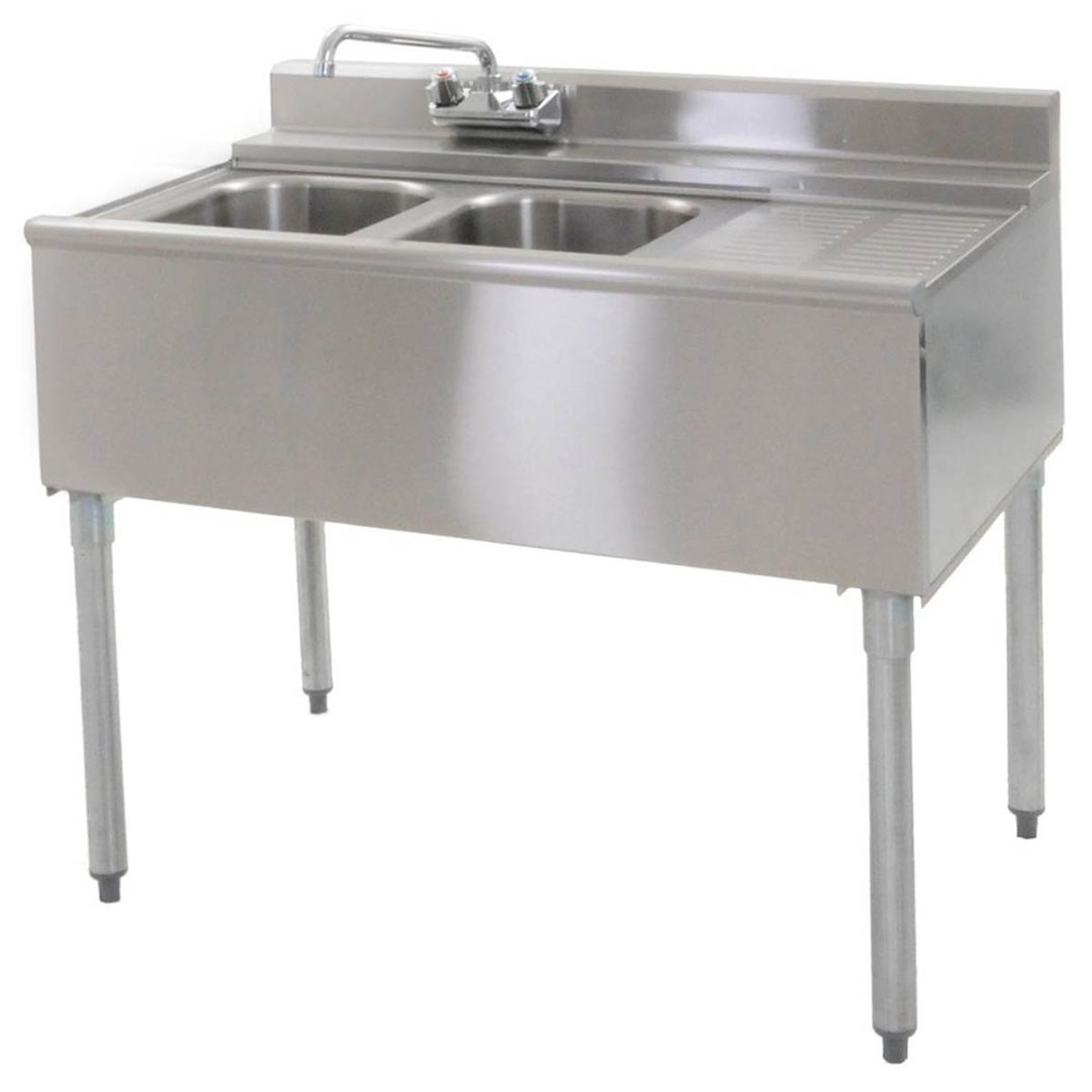 Eagle Group B3R-2-22 36" Underbar Sink Units