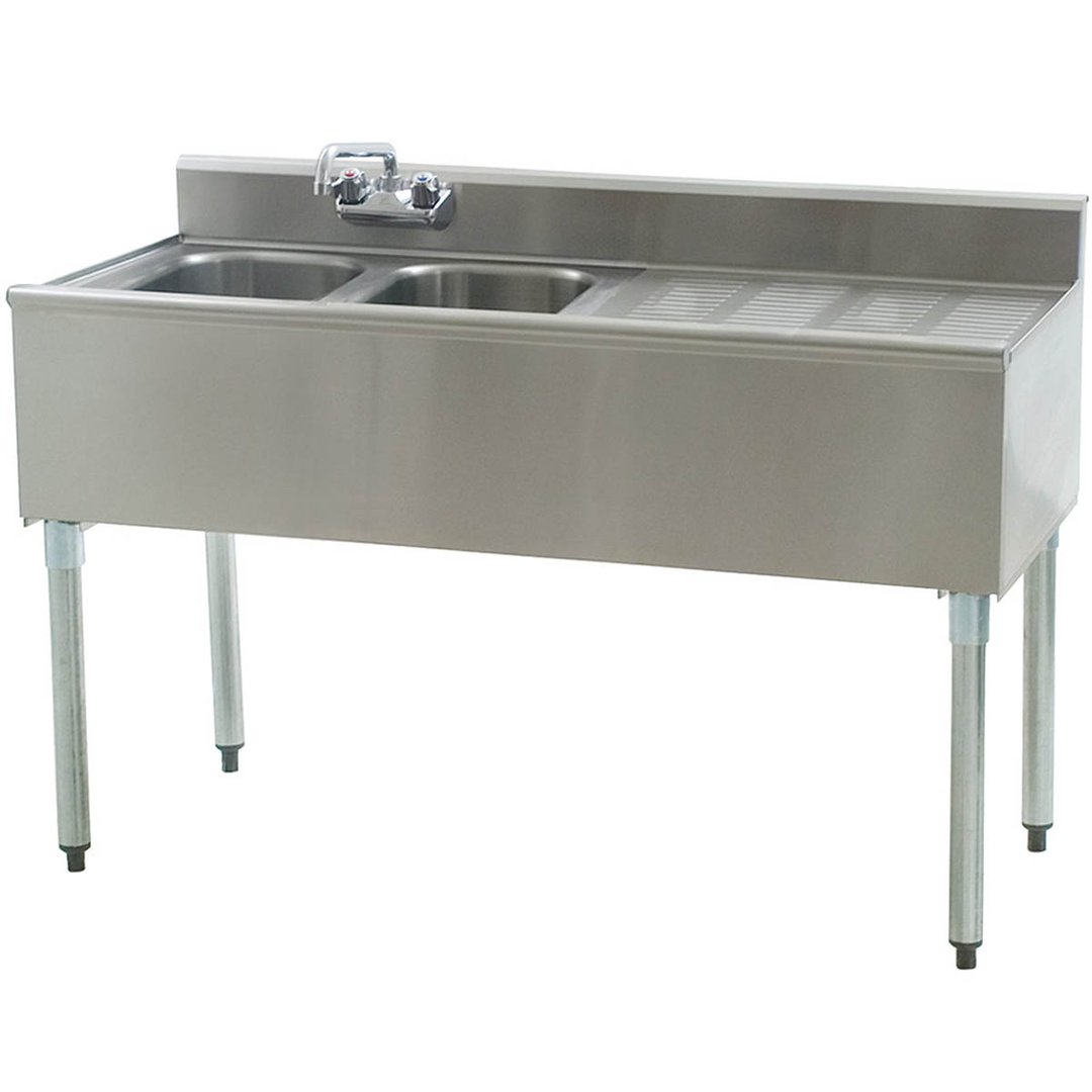 Eagle Group B4R-2-18 48" Underbar Sink Units