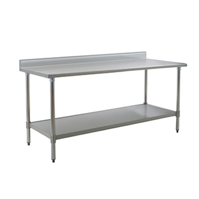 Eagle Group BPT-2484SEB-BS 84" Stainless Steel Top 73" - Work Table
