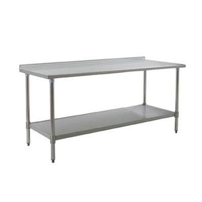Eagle Group BPT-2496SEB-UT 96" Stainless Steel Top 85" - Work Table