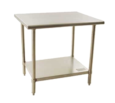 Eagle Group BPT-3096EL 96" Stainless Steel Top 85" - Work Table