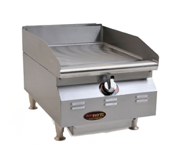 Eagle Group CLAGGD-15-NG 15" Countertop Manual Natural Gas Griddle, 3/4" Steel Plate, 31.250 BTU