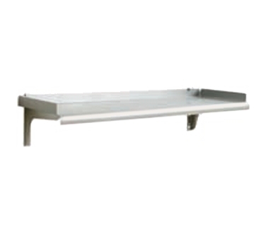 Eagle Group SWS1248-14/3 Snap-n-Slide® Stainless Steel Wall-Mounted Shelf - 48"W x 12"D