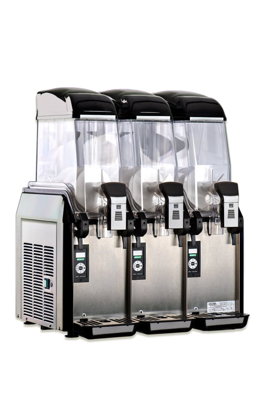 Elmeco G31ELME4N10AYSB Bowl Type Non-Carbonated Frozen Drink Machine w/3.2 gal - Triple/Autofill