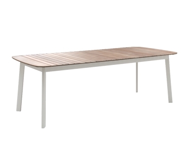emu 251 Shine Rectangular Outdoor Teak Table - 88" x 40" x 29-1/2"H