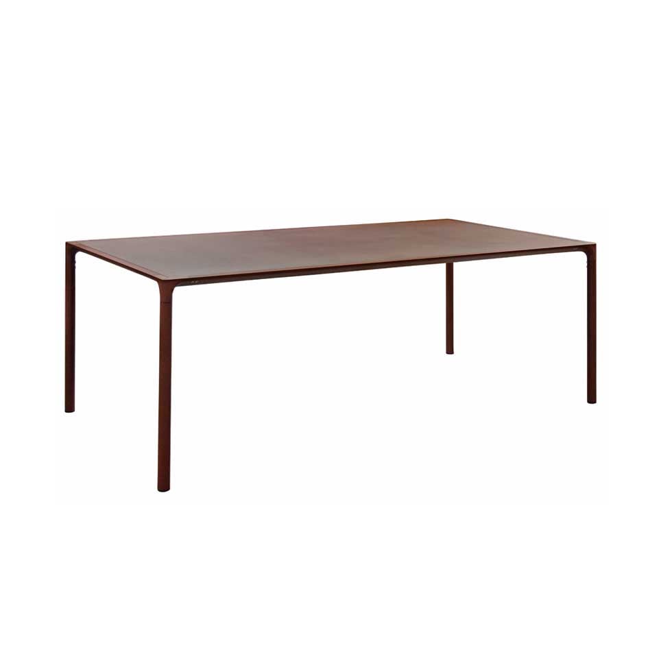 emu 738 Terramare Rectangular Outdoor Table - 80"W x 40-1/2"D x 29"H