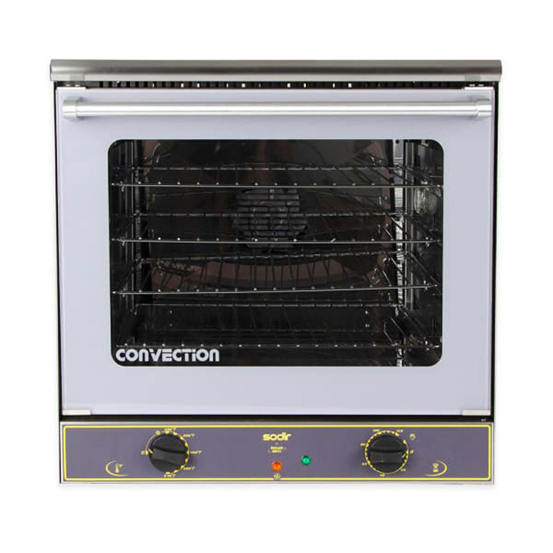 Equipex FC-60 Ariel 24” Wide Electric Half Size Countertop Convection Oven, 4 Wire Racks 
