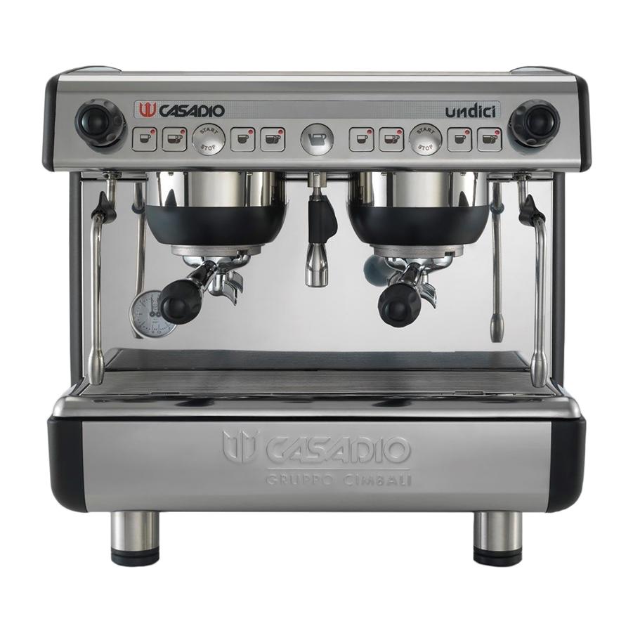 Casadio Undici A/2 Compact Espresso Cappuccino Machine by Espresso Soci