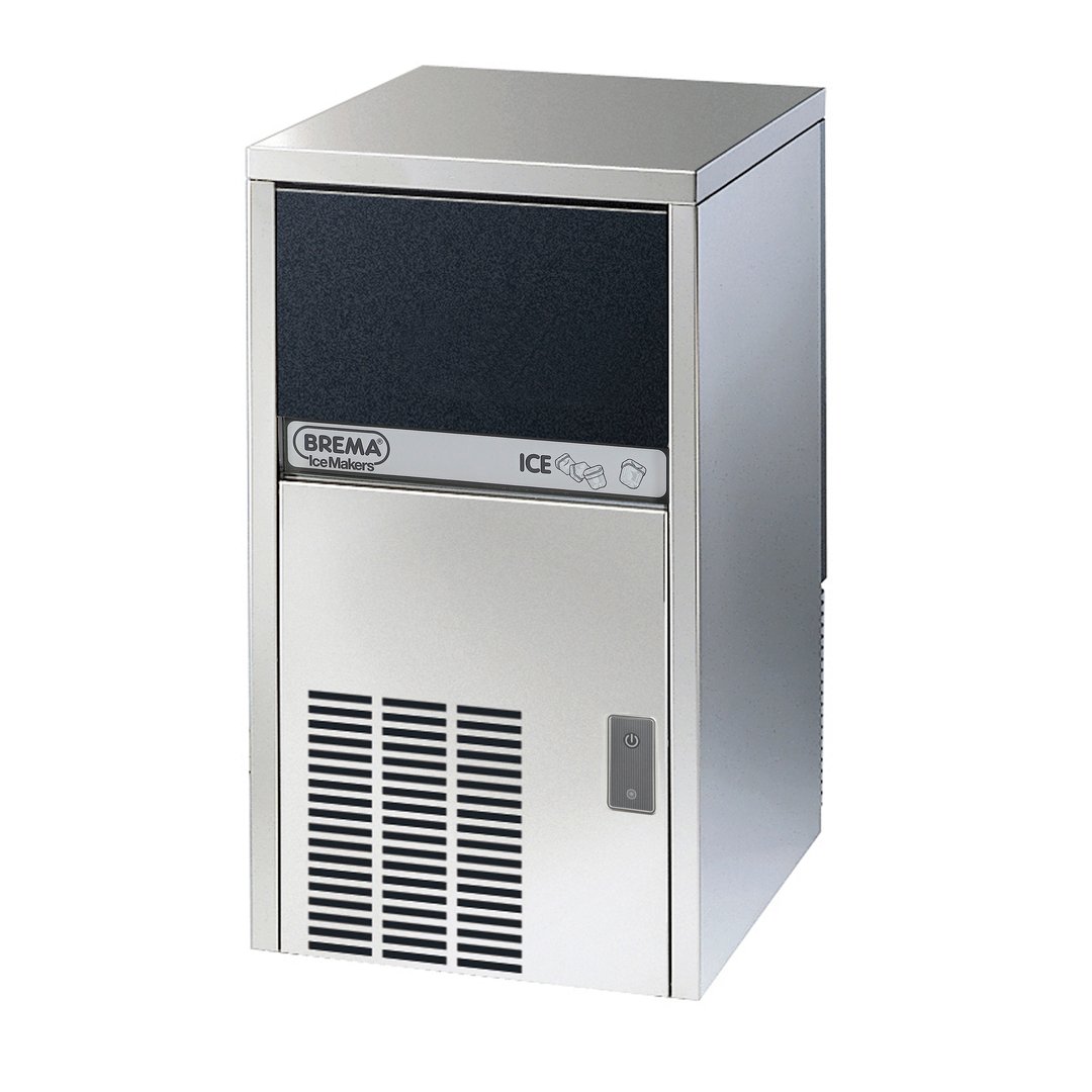 Eurodib USA CB425A BHC AWS 20" Air Cooled Full Cube 110 lb Undercounter Ice Machine with 55 lb Bin