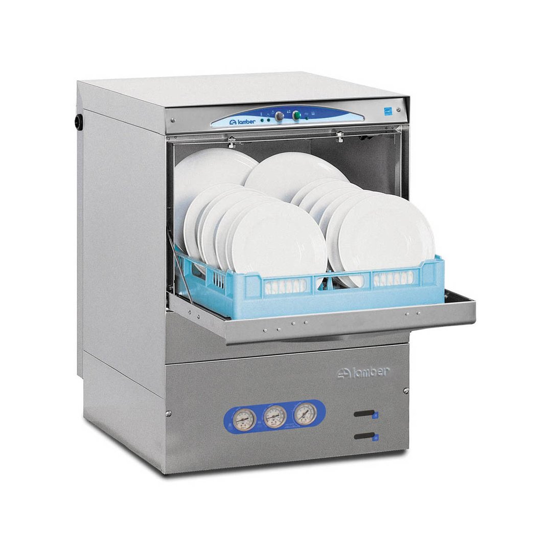 Eurodib USA Lamber DSP4DPS 24" Undercounter Dishwasher w/Drain Pump,30 Racks/Hr-High Temp w/Booster