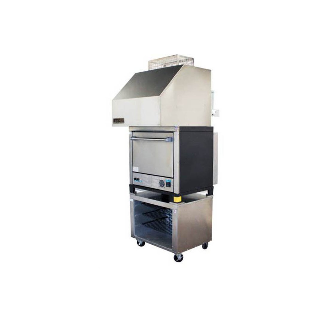 HoodMart 30" VH30-1PH, Electric Single Deck Ventless Pizza Oven, Incl. Fire Supp.