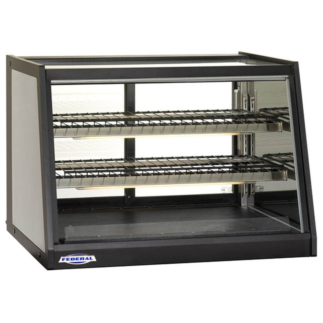Federal Industries EH3628SS Elements 35" Countertop Self-Serve Hot Merchandiser, 2 Shelves