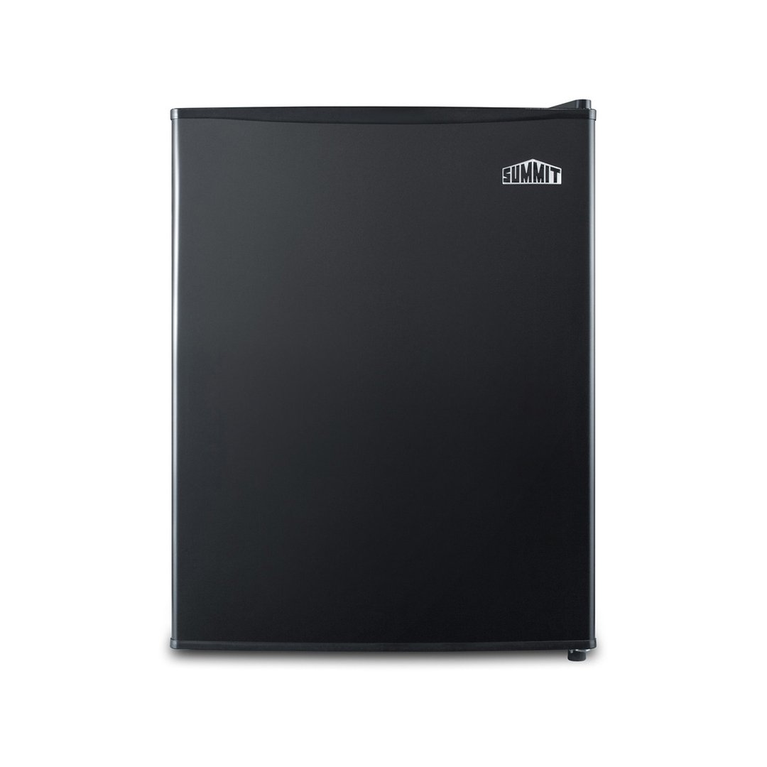 Summit FF29K 19" Freestanding Compact Refrigerator in Black w/ Glass Shelves, 2.4 cu. ft.