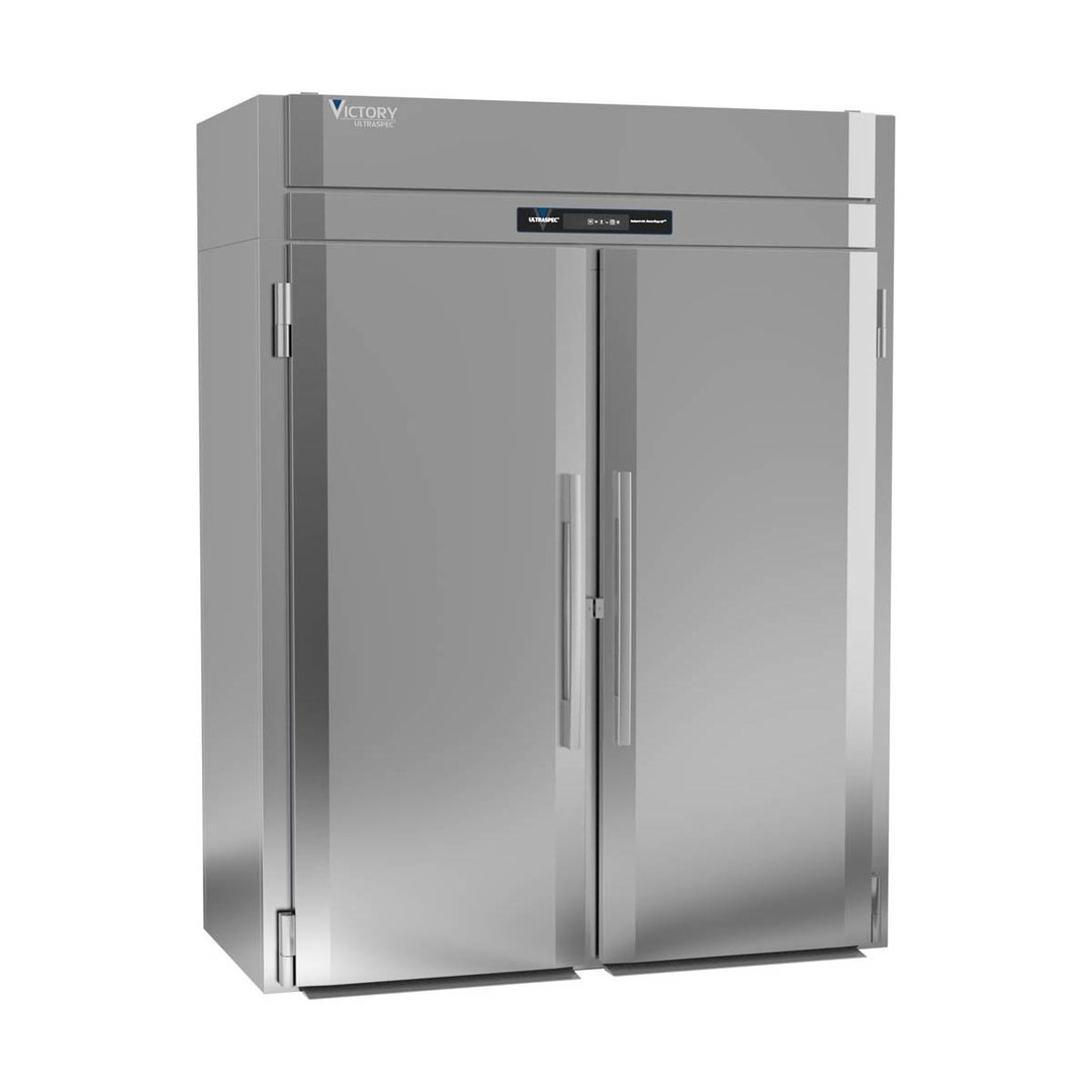 Victory FIS-2D-S1-PT-XH-HC 68.75" Two Section Extra High Roll-Thru Freezer, Stainless Steel, 86 cu. ft. 