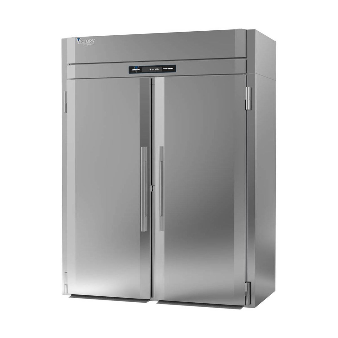 Victory FIS-2D-S1-PT-XH-HC 68.75" Two Section Extra High Roll-Thru Freezer, Stainless Steel, 86 cu. ft. 