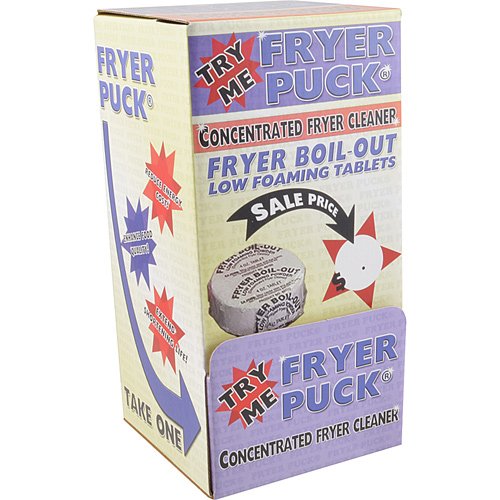 FMP 143-1176 Fryer Boil-Out Tablet, 4 oz tablets, 
