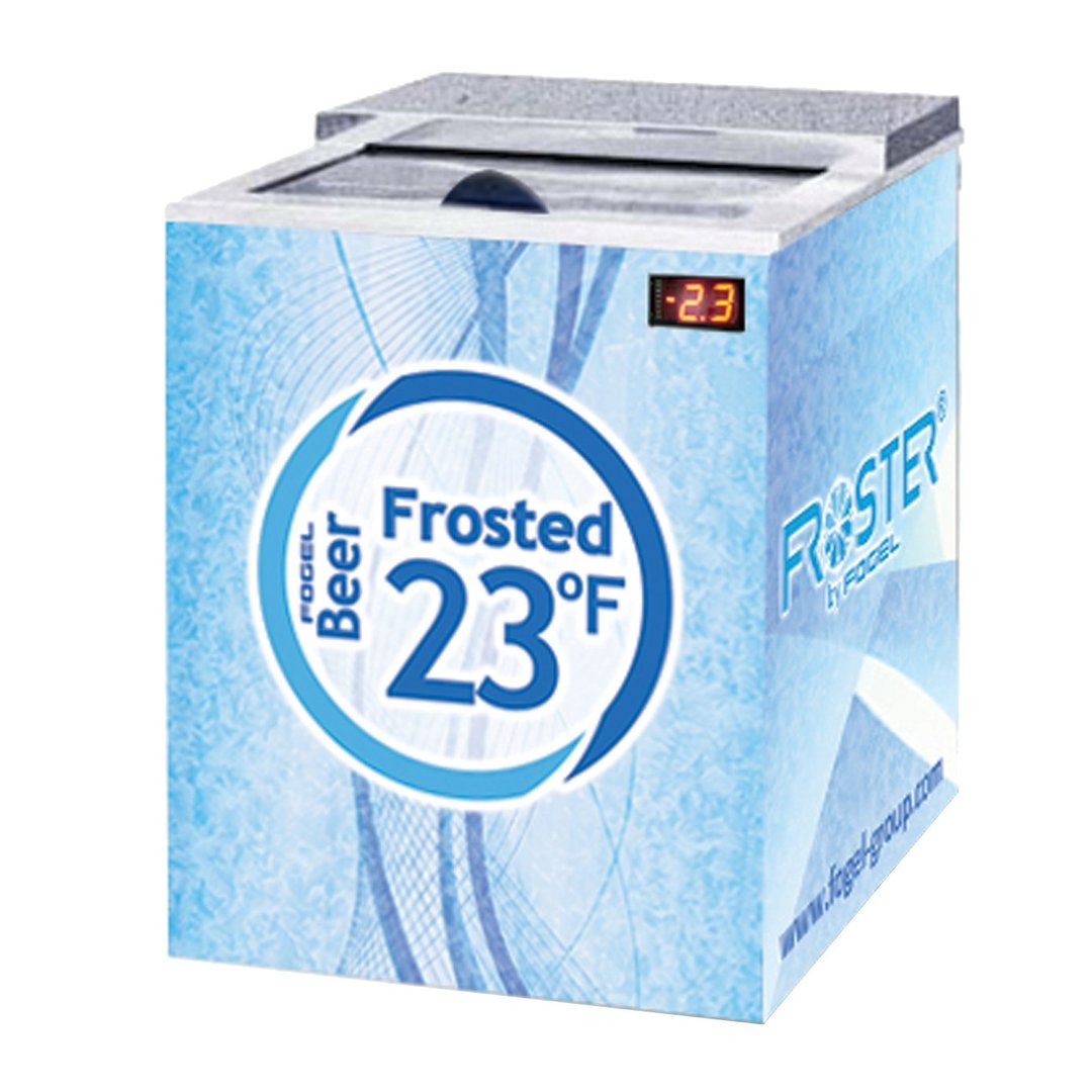 Fogel USA FROSTER-B-25-HC 26" Horizontal Beer Froster w/ 1 Solid Sliding Door, 5 cu. ft.