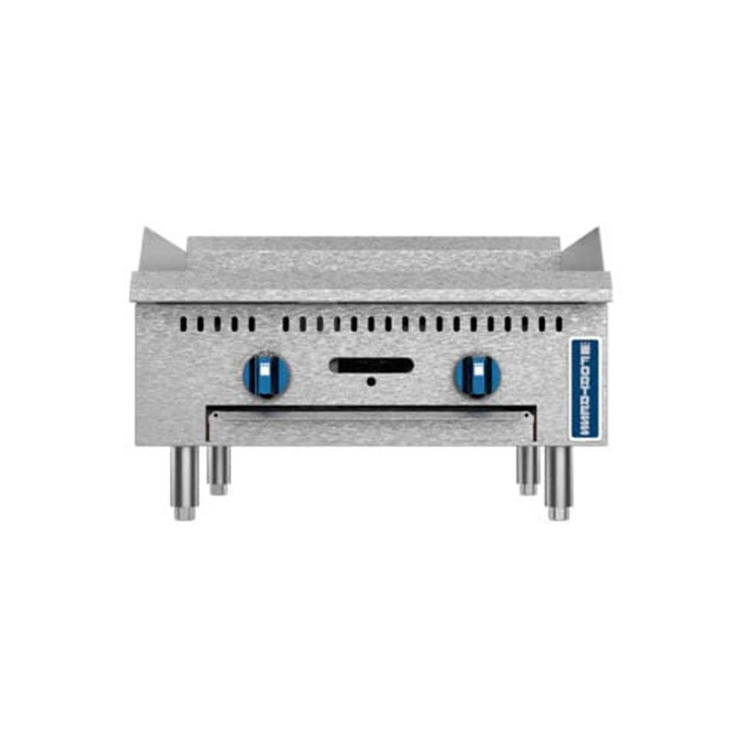 Fortress FGCB24 24" Countertop Gas Radiant Charbroiler w/ (2) Burners, 60.000 BTU