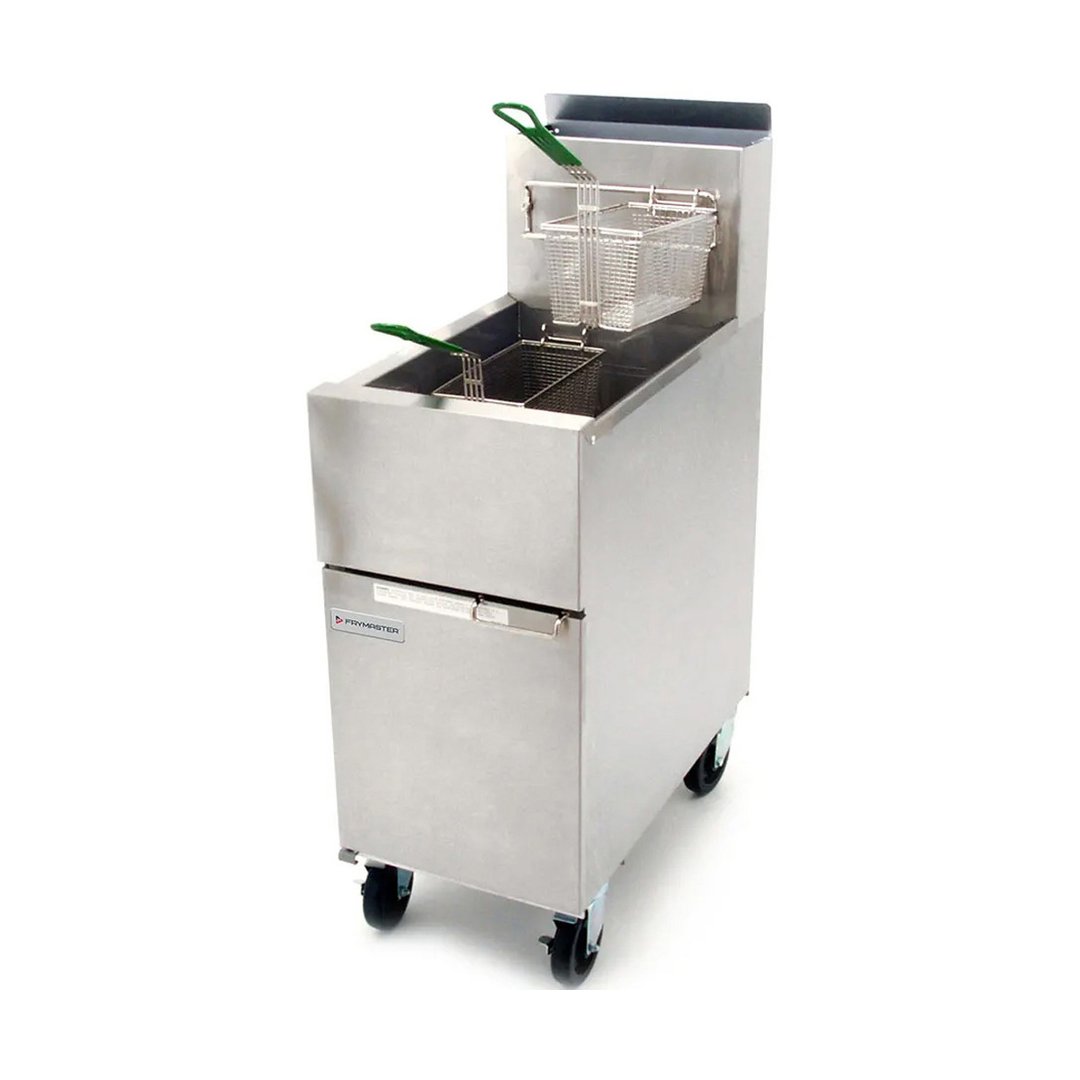 Frymaster/Dean SR142G 15" Floor Model Super Runner Gas Fryer with 43 lbs, 105.000 BTU