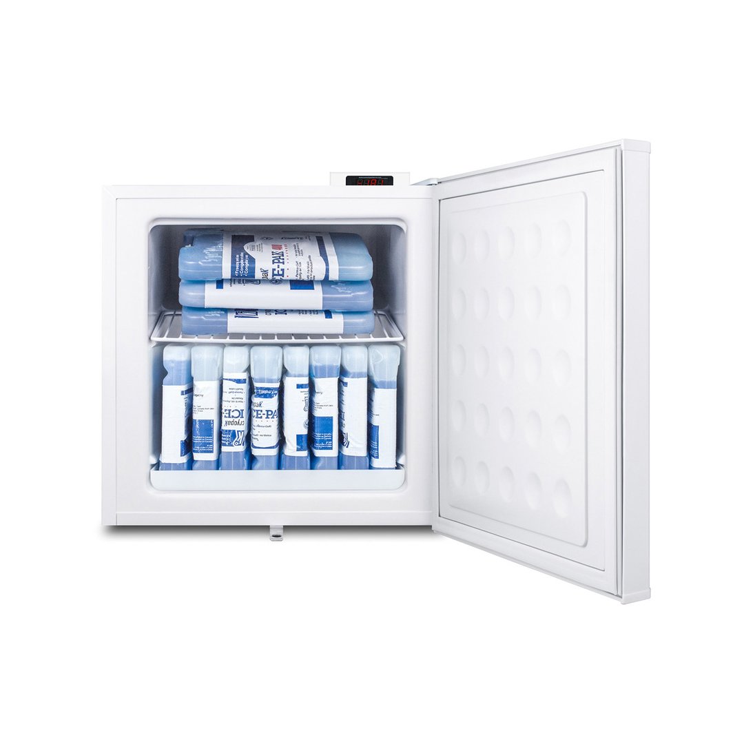 Accucold FS24LGP Solid Door Medical Compact All-Freezer, 1.4 cu. ft.