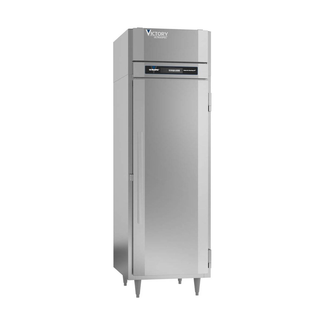 Victory FSA-1D-S1-PT-HC 27" One Section Pass-Thru Freezer w/ 2 Solid Doors, Aluminum İnterior, 23 cu. ft.