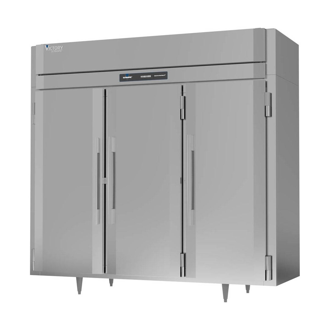 Victory FSA-3D-S1-EW-HC 85" Three Section Reach-In Freezer w/ 3 Solid Doors, 74 cu. ft.