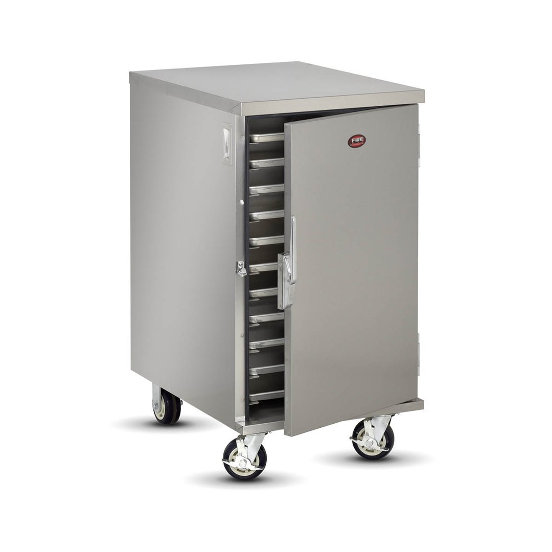 FWE ETC-1826-11INS Enclosed Transport Insulated Food Pan Cabinet w/ 11 Pan Capacity, Intermediate Height