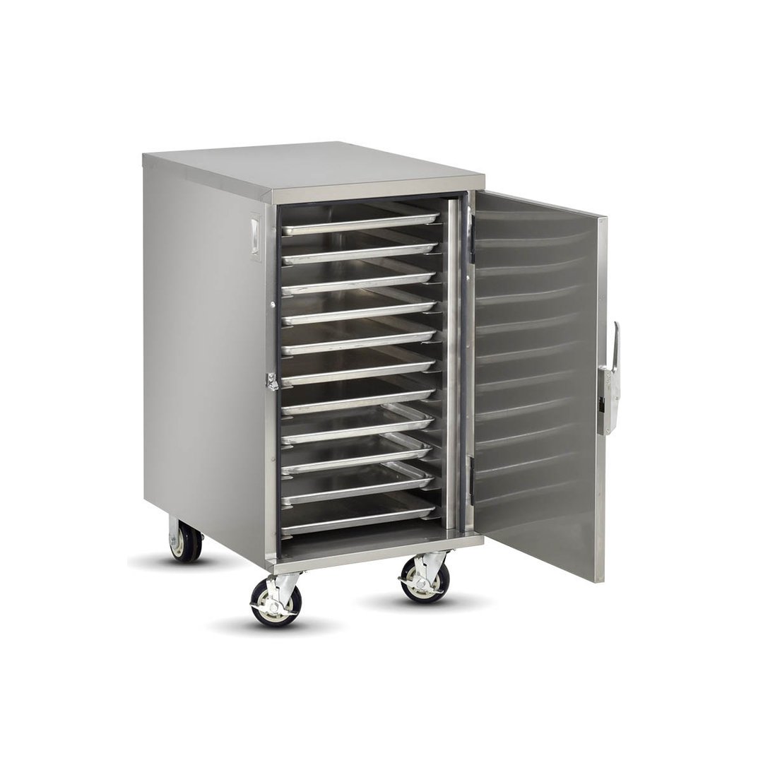 FWE ETC-1826-11INS Enclosed Transport Insulated Food Pan Cabinet w/ 11 Pan Capacity, Intermediate Height