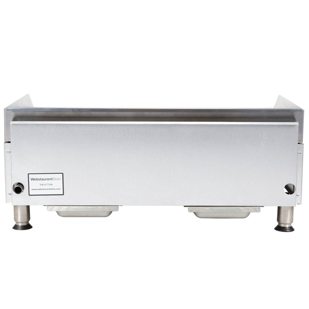 APW Wyott GCB-36S 36" Countertop Gas Radiant Charbroiler w/ (3) Burners, 90.000 BTU