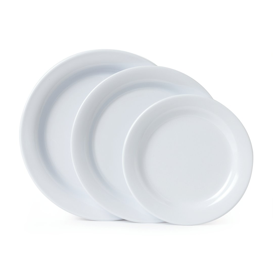 GET BF-090-W Plastic Plate