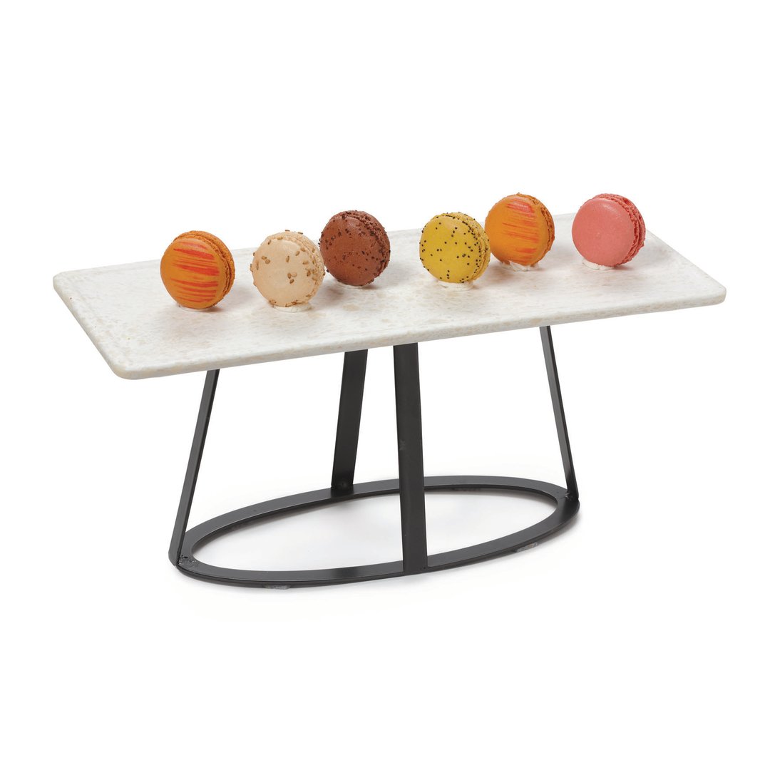 GET MTS-OV6-MG Tiered Display Stand