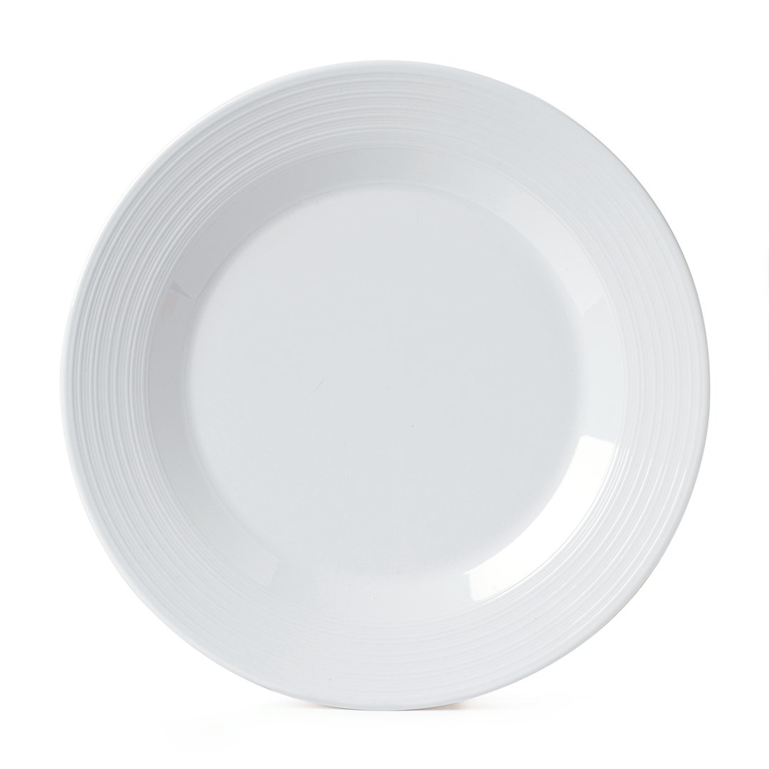 GET PT-9-MN-W Plastic Plate