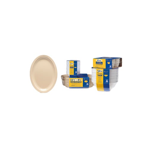 GET SP-OP-612-T Plastic Platter