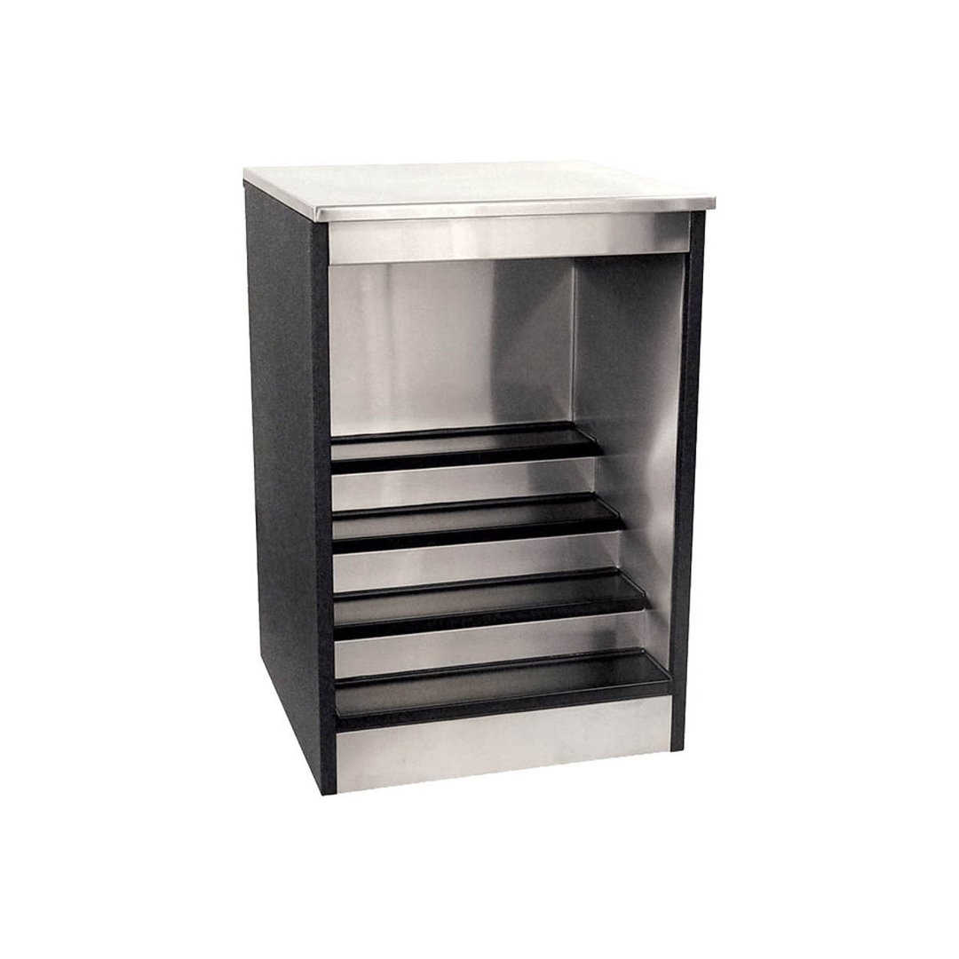 Glastender BLD-18-S 18" Back Bar Liquor Display Cabinet
