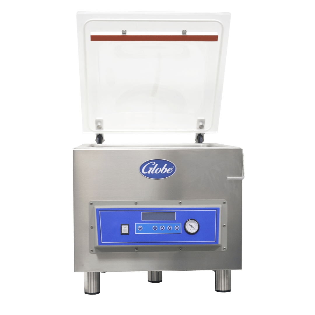 Globe GVP20A Countertop Advanced Chamber Vacuum Packaging Machine with 16-1/2"  Single Seal Bar 