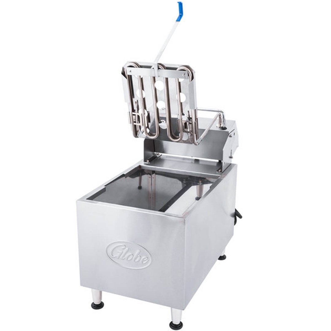 Globe PF16E Countertop Electric stainless steel Fryer,Manual Reset