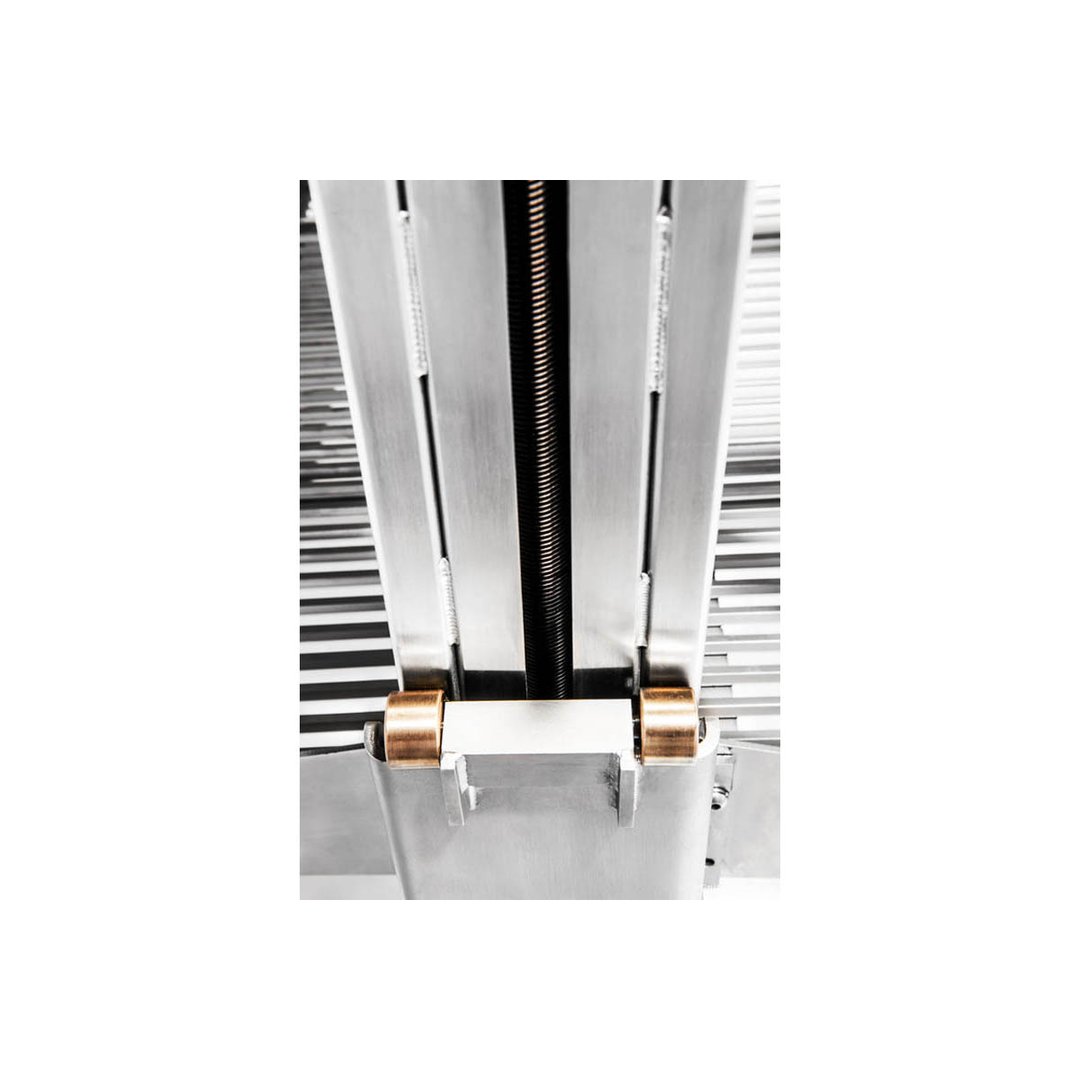 Grillworks EXO PRO 72 63" Built-In Wood Fired & Charcoal Parrilla Grill w/ (2) Adjustable Grills