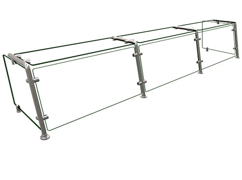 Hatco EP21-09618 Stationary Sneeze Guard