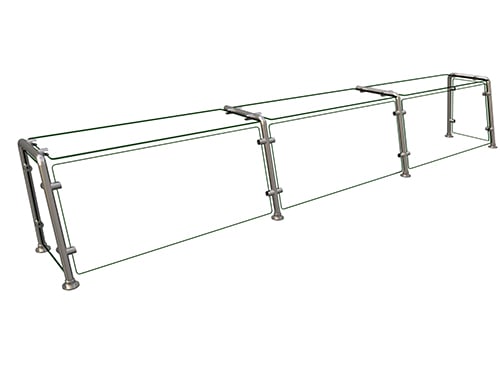 Hatco EP22-09612 Stationary Sneeze Guard
