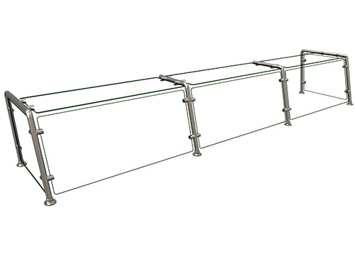 Hatco EP22-09618 Stationary Sneeze Guard