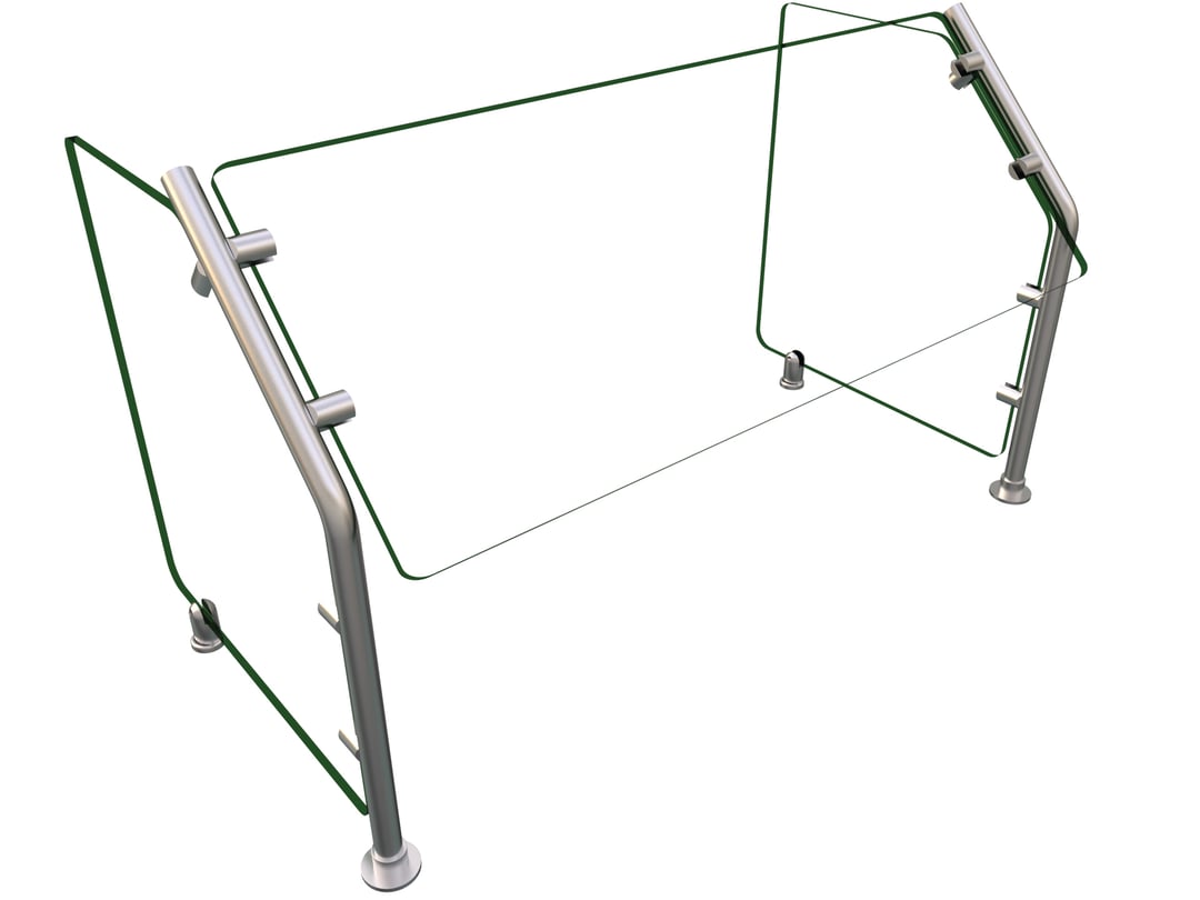 Hatco ES31-36 Stationary Sneeze Guard