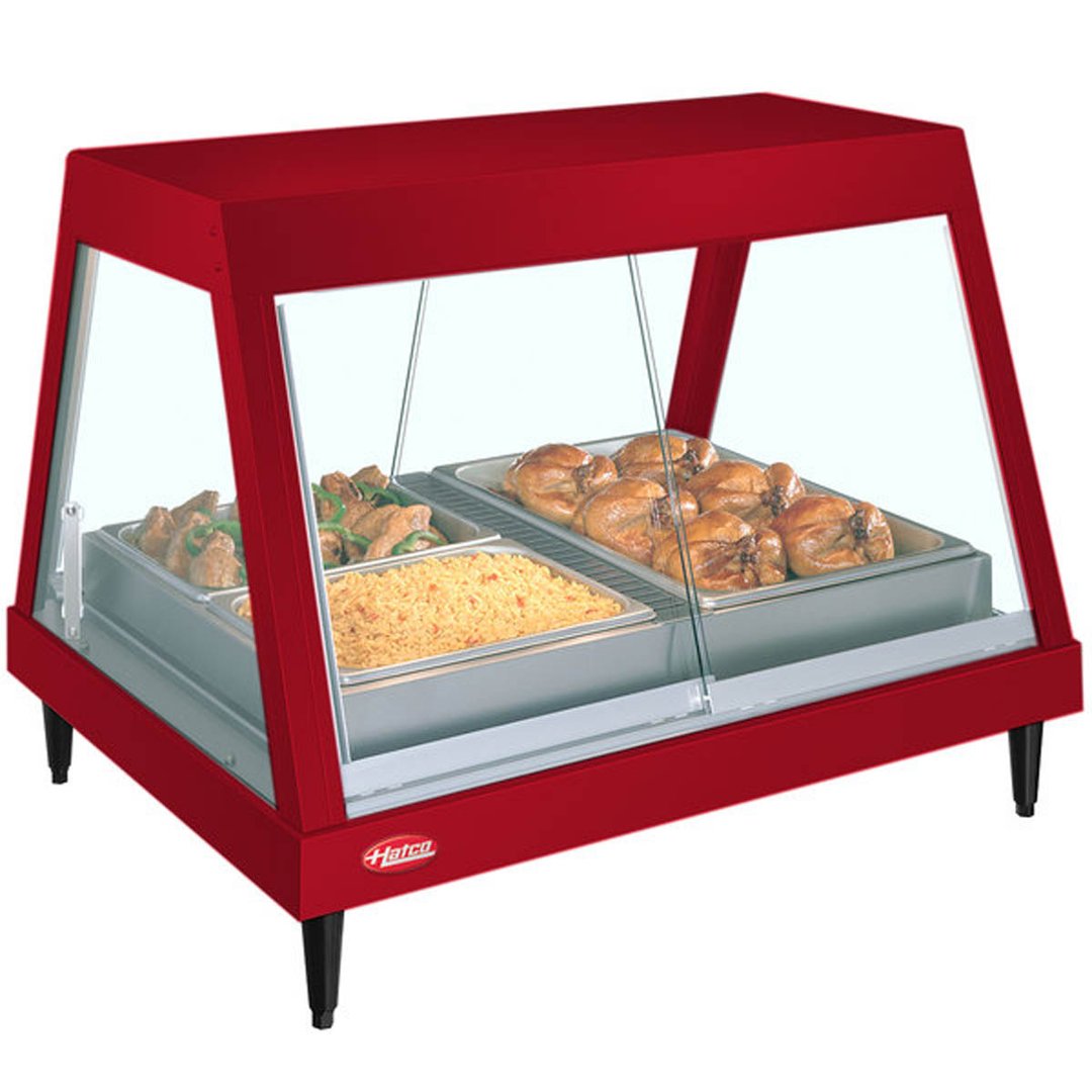 Hatco GRHD-2P 32" Full Service Countertop Glo-Ray® Heated Display Case