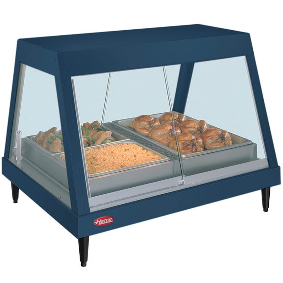 Hatco GRHD-2P 32" Full Service Countertop Glo-Ray® Heated Display Case