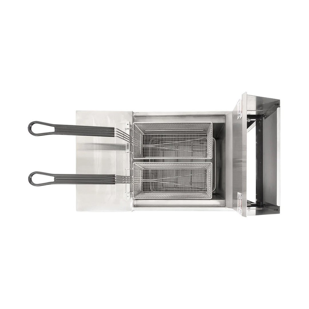 Henny Penny OFG321.01 17" Floor Model Gas Fryer, Natural Gas, 65 lb.
