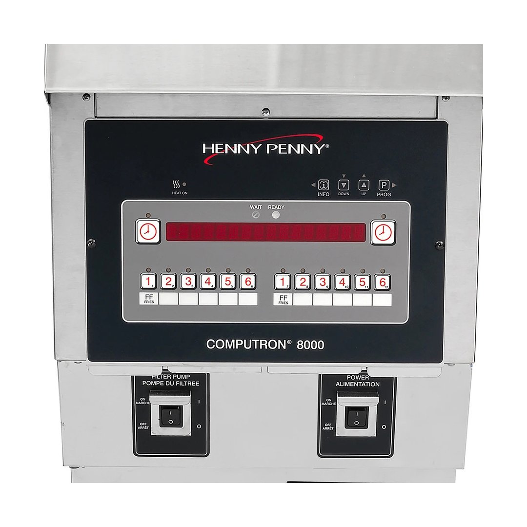 Henny Penny OFG321.01 17" Floor Model Gas Fryer, Natural Gas, 65 lb.