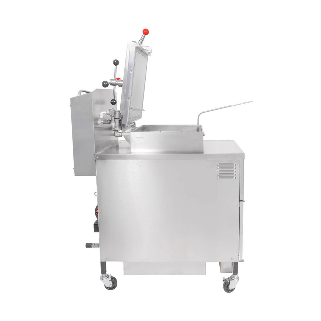 Henny Penny PFG600.03 Gas Pressure Fryer w/ 43-lb Oil Capacity, Rectangular Frypot, 12 PSI