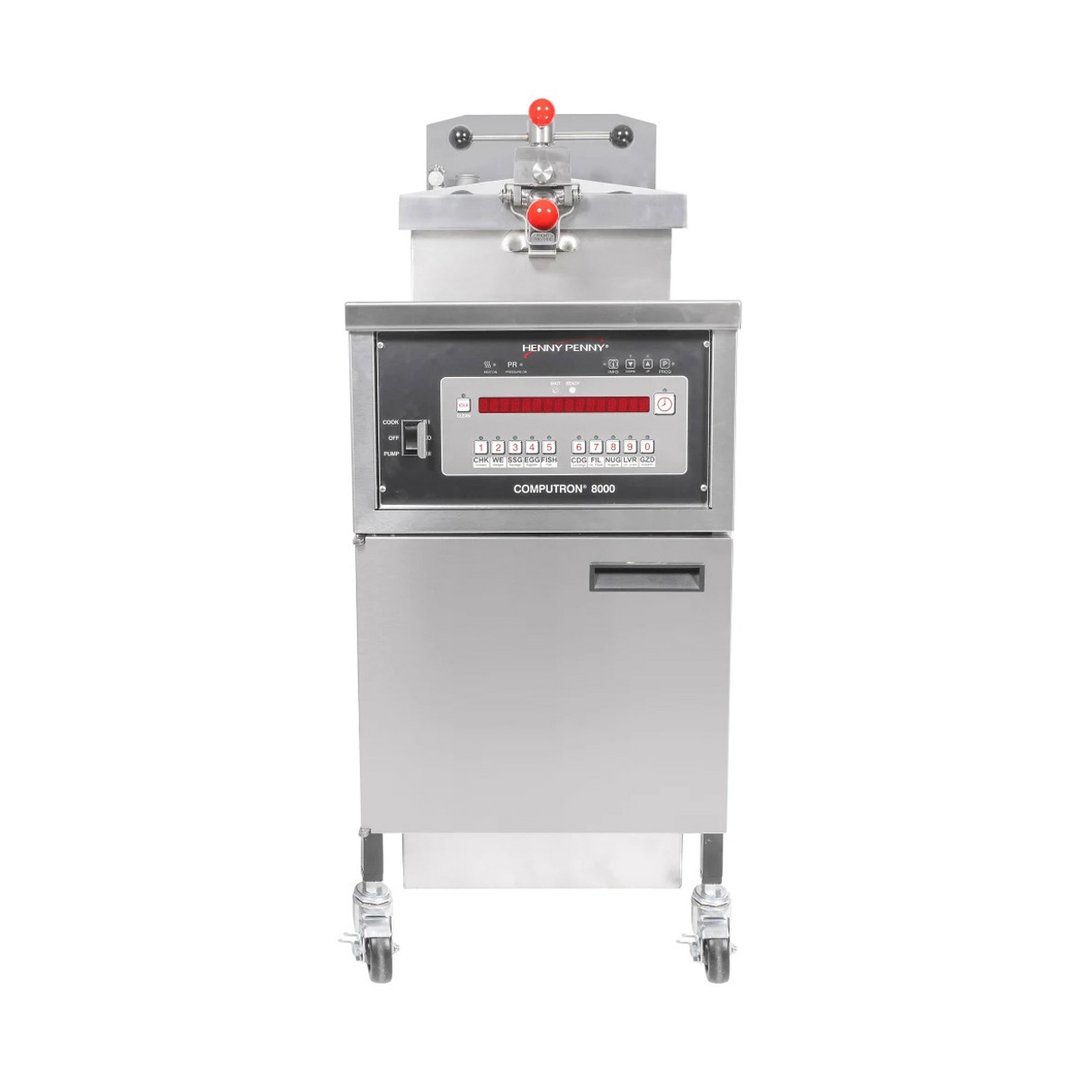 Henny Penny PFG600.07 Gas Pressure Fryer w/ 43-lb Oil Capacity, Rectangular Frypot, 12 PSI