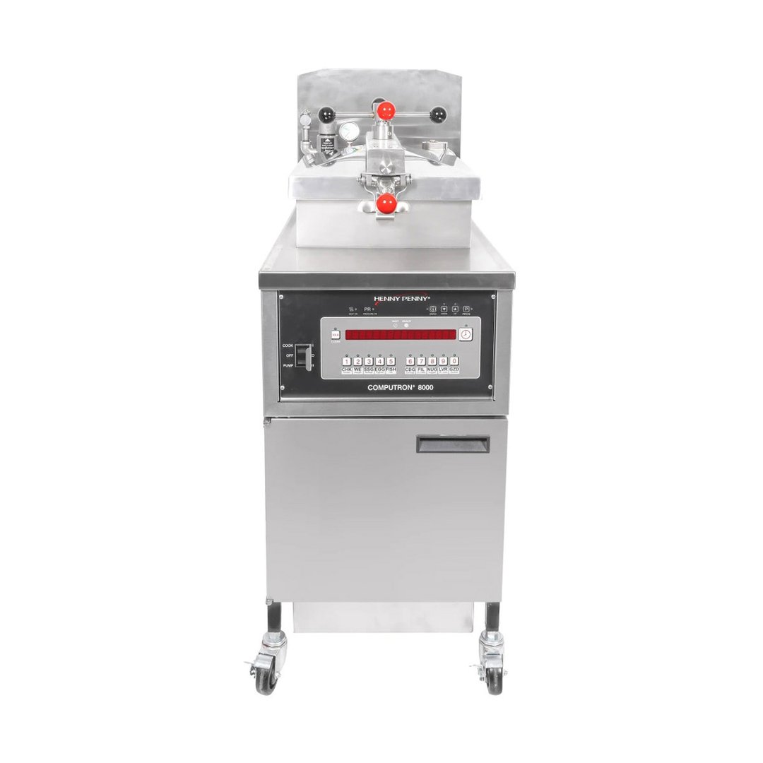 Henny Penny PFG600.07 Gas Pressure Fryer w/ 43-lb Oil Capacity, Rectangular Frypot, 12 PSI