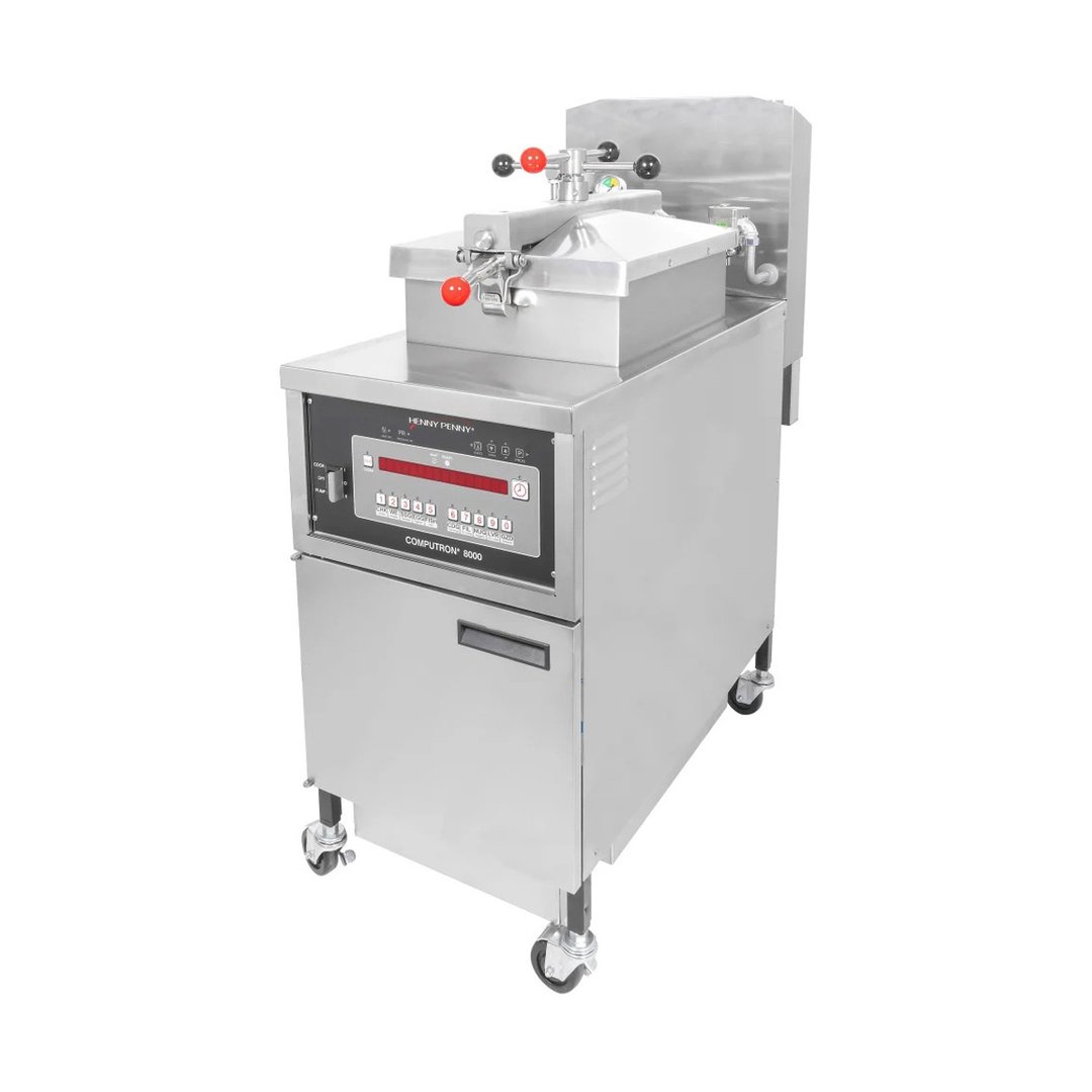 Henny Penny PFG600.07 Gas Pressure Fryer w/ 43-lb Oil Capacity, Rectangular Frypot, 12 PSI