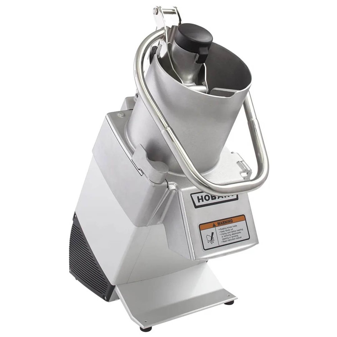 Hobart FP250-1B Benchtop Continuous Feed Food Processor with 15PLTSS-6PACK, 17 lbs per/min, 3/4 hp